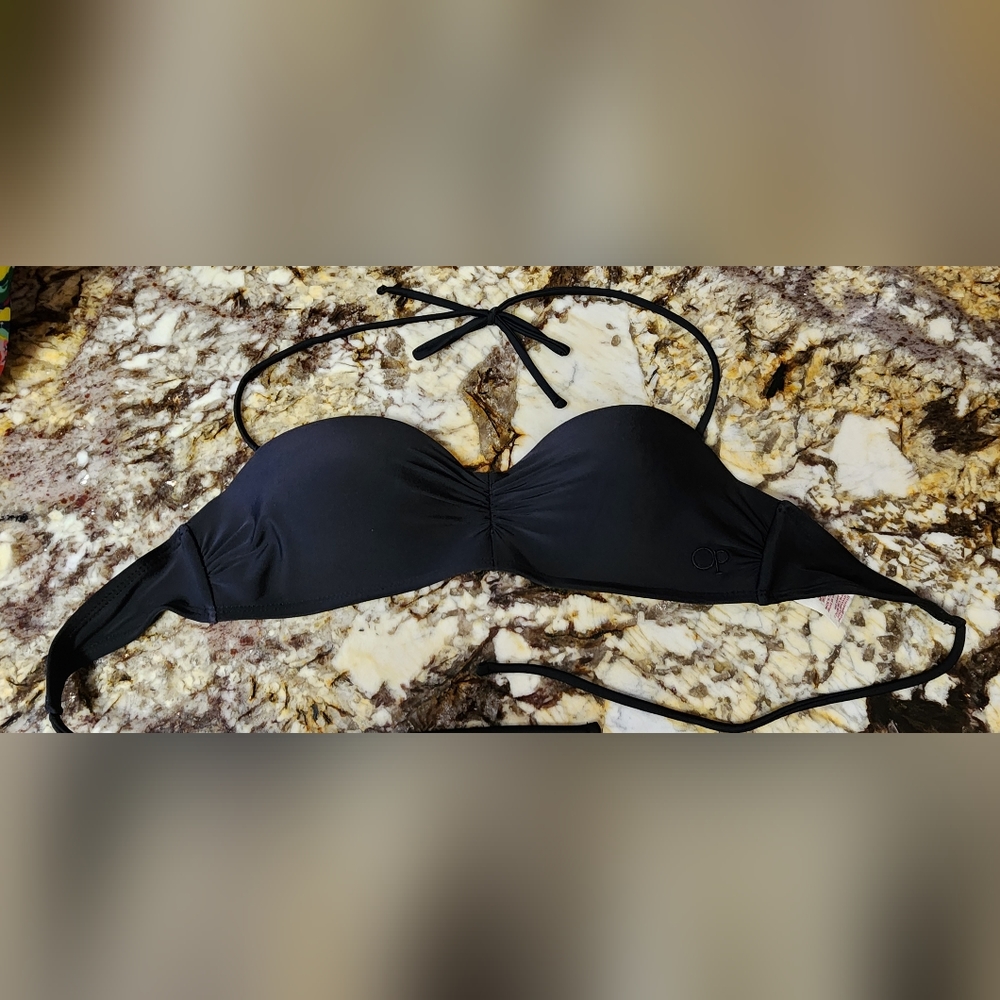 Women's Op black bathing suit top